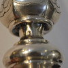 Antique Silver Candle Holder