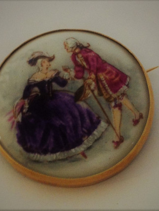 Gold Brooch