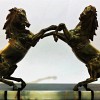 Bronze Horses Sculpture