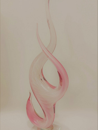 Abstract Figure Murano Style