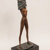 Sculpture of a woman "Undress"