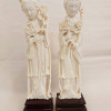 Two Ivory Figures
