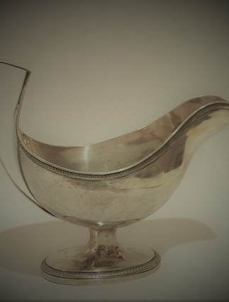Silver Sauce Boat
