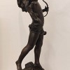 Bronze Cupid sculpture