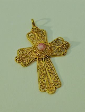 Filigree Cross Pendant