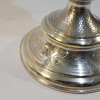 Antique Silver Candle Holder